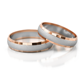 Preview: Stelmach Trauringe Weiss-Gelbgold Darmstadt 027